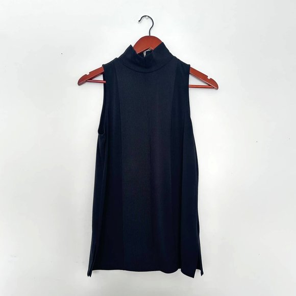 Worthington High Turtle Neck Womens Tank Top Small - Picture 2 of 6